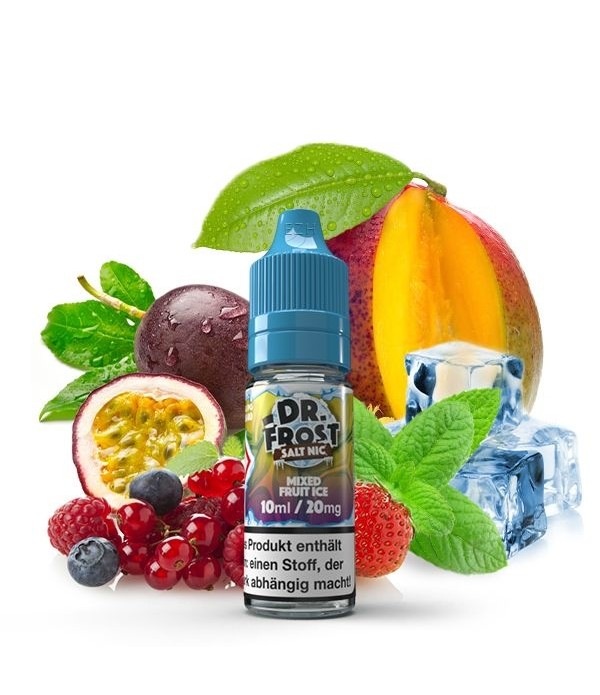 Dr. Frost - Mixed Fruit Ice Nikotinsalz 10ml E-Liq...