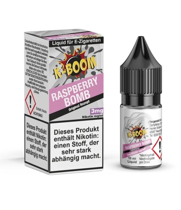 K-Boom- RASPBERRY BOMB 10 ML