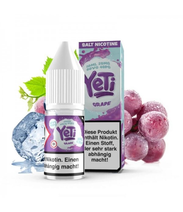 Yeti Nikotinsalz - Grape 20mg Salt Nic