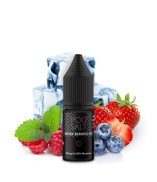 Pod Salt- MIXED BERRIES ICE Nikotin Salt 10 ml E-l...