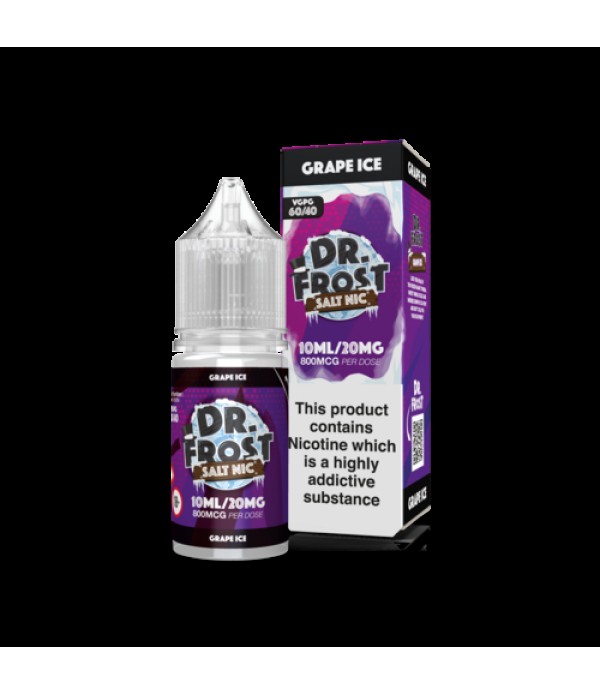 Dr. Frost - Grape Ice Nikotinsalz 10ml E-Liquid