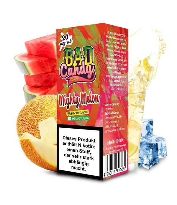 Bad Candy Nikotinsalz Liquids 20mg/ml 10ml