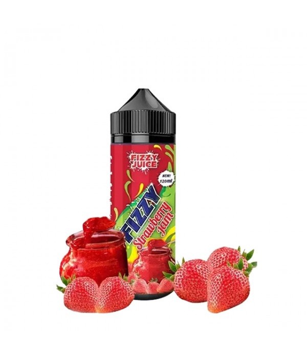 Strawberry Jam 100/120ml - Fizzy Juice