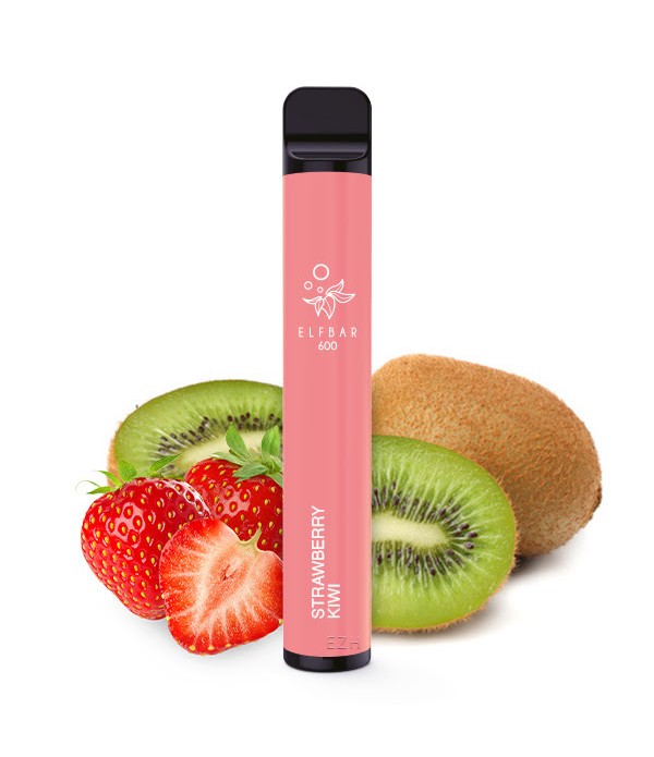 Einweg E-Zigarette - ELF BAR 600 - Strawberry Kiwi 